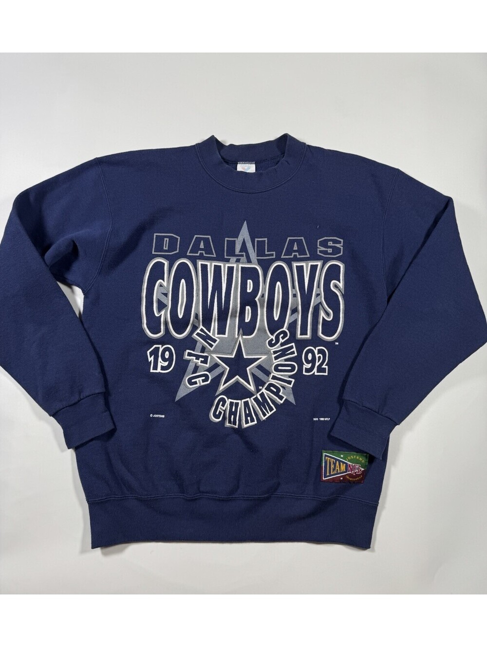 Vintage 1993 Dallas Cowboys Jostens Sweatshirt Made USA NFL 90s Large